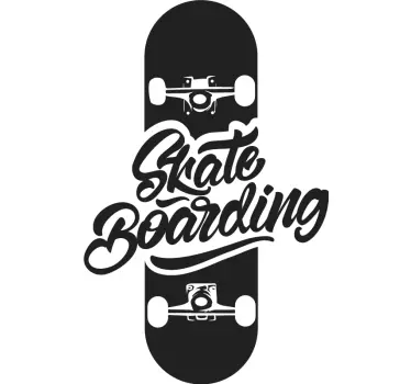 Sticker Muraux Sport Skate logo vintage - TenStickers
