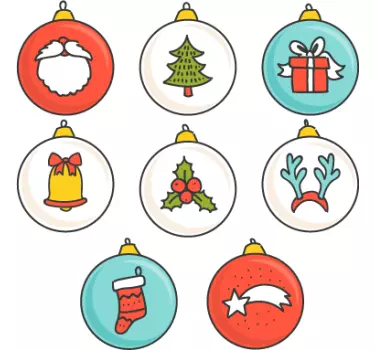 Autocollant kit Xmas - TenStickers