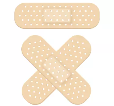 Sticker pansement - TenStickers