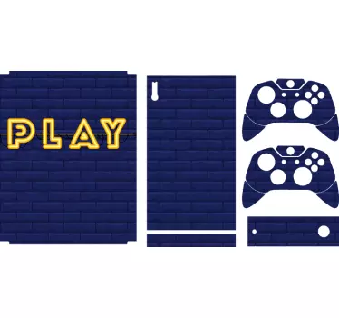 Sticker xbox graphismes stylisés de jeu - TenStickers