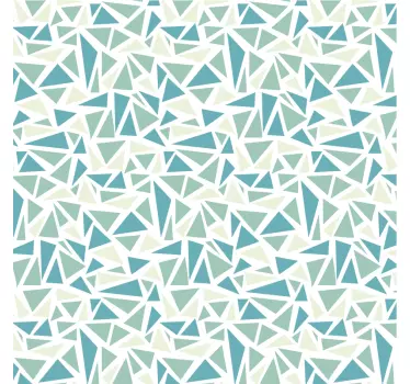 Sticker mur mosaïque retro - TenStickers