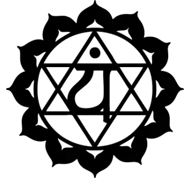 Sticker chakra anahata - TenStickers