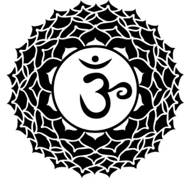 Sticker mural chakra sahasrara - TenStickers
