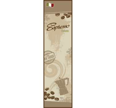 Sticker frigo café Expresso - TenStickers