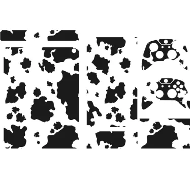 Sticker xbox couverture de jeu motif vache - TenStickers