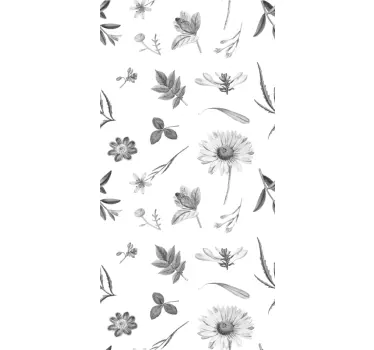 Sticker frigo protecteur botanique - TenStickers