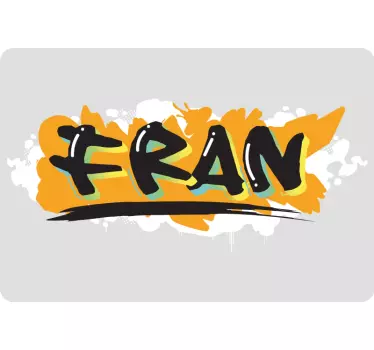 Sticker PC Graffiti coloré de style urbain - TenStickers
