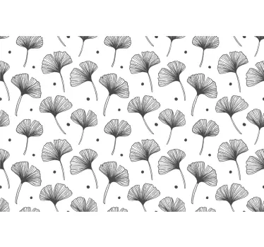 Sticker carte bancaire élément floral complexe - TenStickers