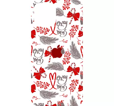Sticker noël joie de la saison festive - TenStickers