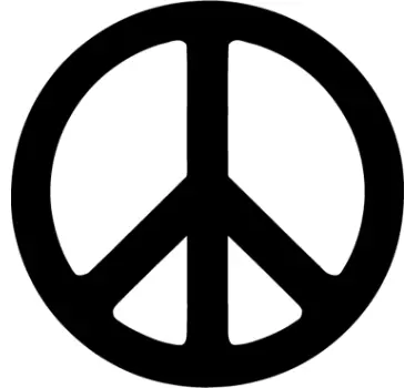 Sticker symbole paix - TenStickers