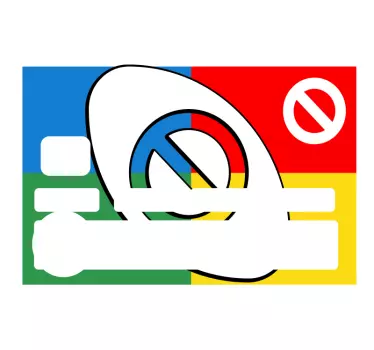 Sticker carte bancaire design de carte vibrant - TenStickers