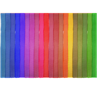 Autocollant vélo motif rayé vibrant - TenStickers