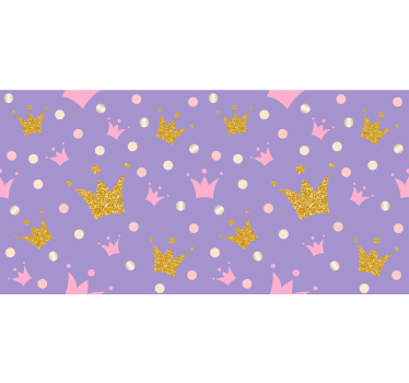 Autocollant vélo motif couronne - TenStickers