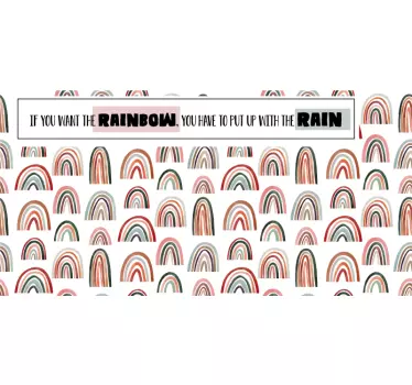 Autocollant vélo si vous voulez remplir de pluie - TenStickers