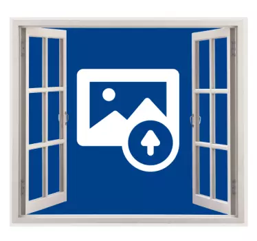Sticker personnalisé fenêtre - TenStickers