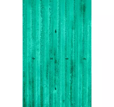 Sticker frigo métallique menthe turquoise vieillie - TenStickers