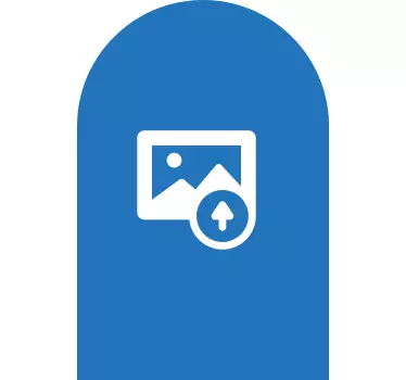 Autocollant Arc avec prénom et photo personnalisables - TenStickers