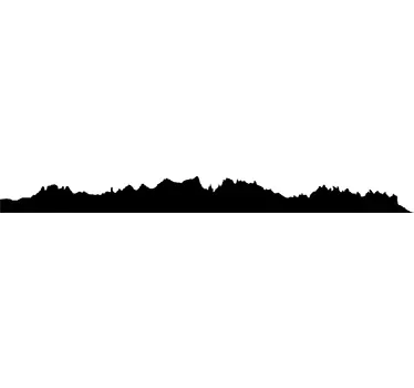 Sticker Montserrat silhouette - TenStickers