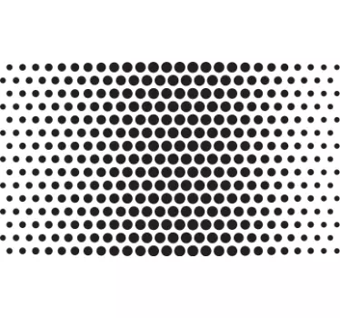 Autocollant rond pour vitre bureau - TenStickers