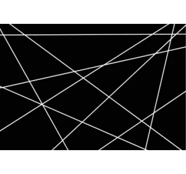 Sticker vitre lignes pour bureau - TenStickers