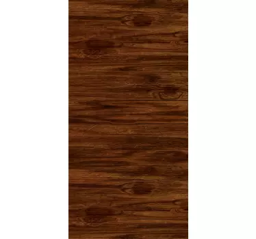 Sticker porte effet bois veiné marron - TenStickers