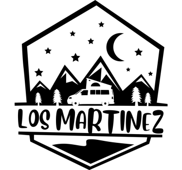 Autocollant camping-car famille personnalisable - TenStickers