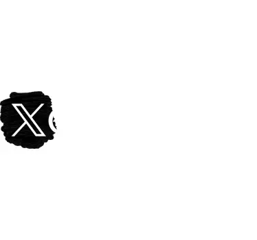 Autocollant vitrine symbole X personnalisable - TenStickers