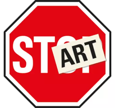 Sticker signal Start - TenStickers