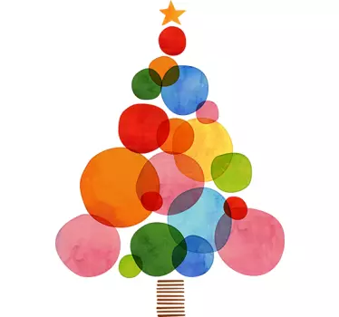 arbre de Noel - TenStickers