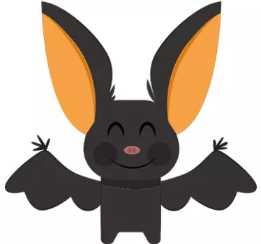 chauve souris amusante - TenStickers
