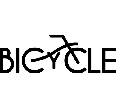 sticker bicycle - TenStickers