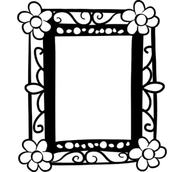 Sticker cadre photo - TenStickers