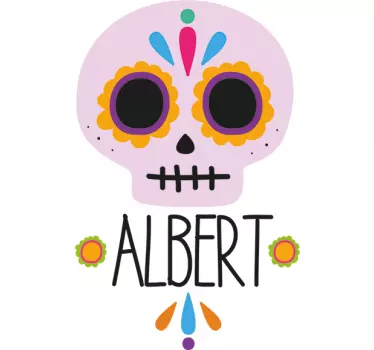 Sticker crâne santa muerte - TenStickers
