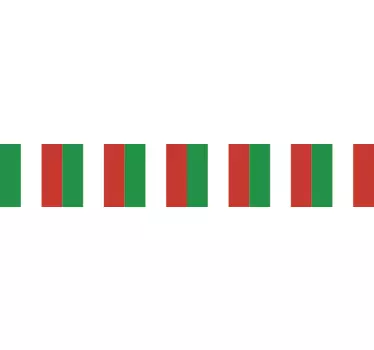 Sticker frise couleurs Italie - TenStickers