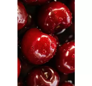 Sticker frigo maison fruit frais - TenStickers