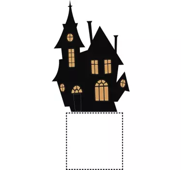 Sticker Interrupteur interrupteur maison hantée - TenStickers