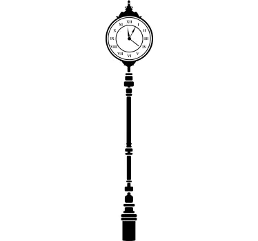 sticker horloge 19ème - TenStickers