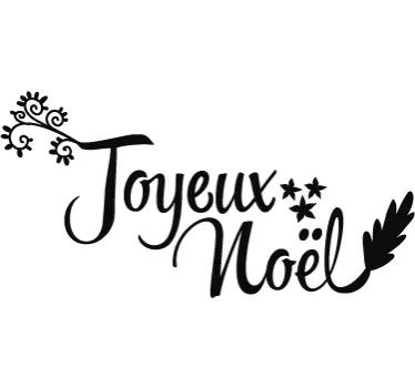 Sticker Joyeux Noel - TenStickers
