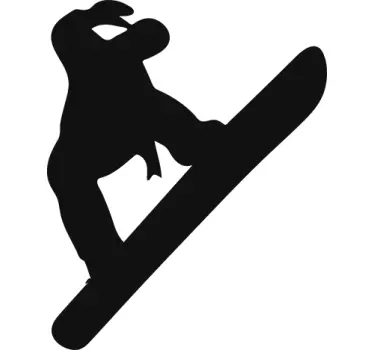 Sticker mural snowboard - TenStickers