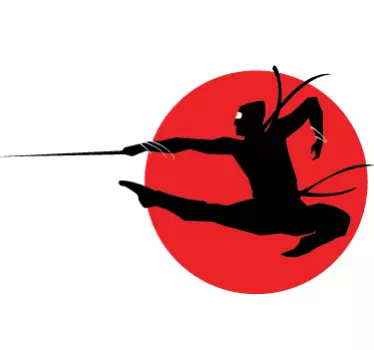 Sticker ninja attaque - TenStickers