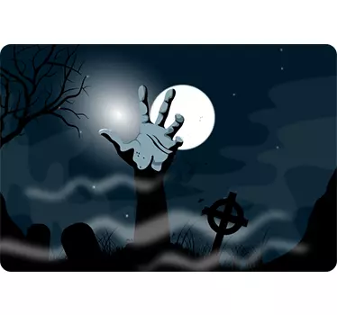 Sticker ordinateur mort-vivant - TenStickers