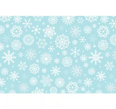 Sticker ordinateur neige - TenStickers