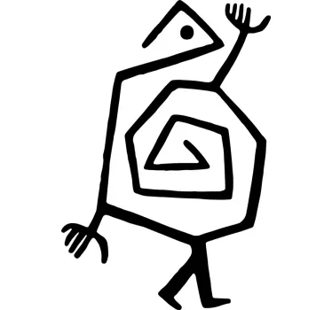 Sticker Maison Oeuvre de Paul Klee - TenStickers