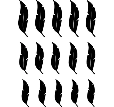 Sticker plumes - TenStickers