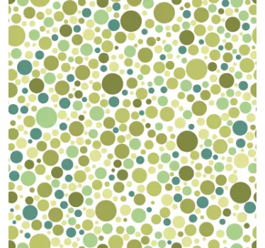Sticker pois verts - TenStickers
