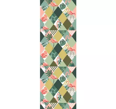 Sticker pour Paroi de Douche Jungle tropicale - TenStickers