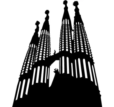 Sticker Sagrada Familia - TenStickers