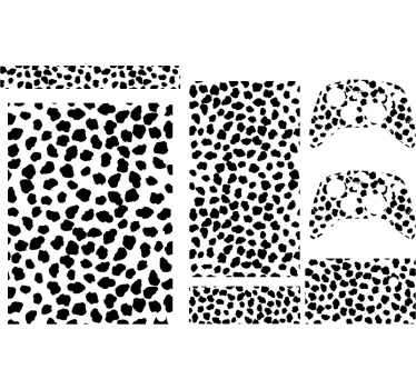 Sticker xbox motif à pois - TenStickers