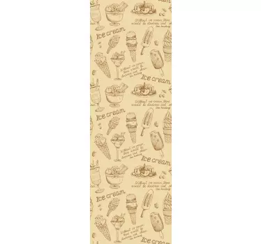 Stickers frigo vintage - TenStickers