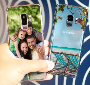 Sticker téléphone portable personnalisé Samsung - TenStickers